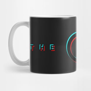 The OA Glitch Blur - black Mug